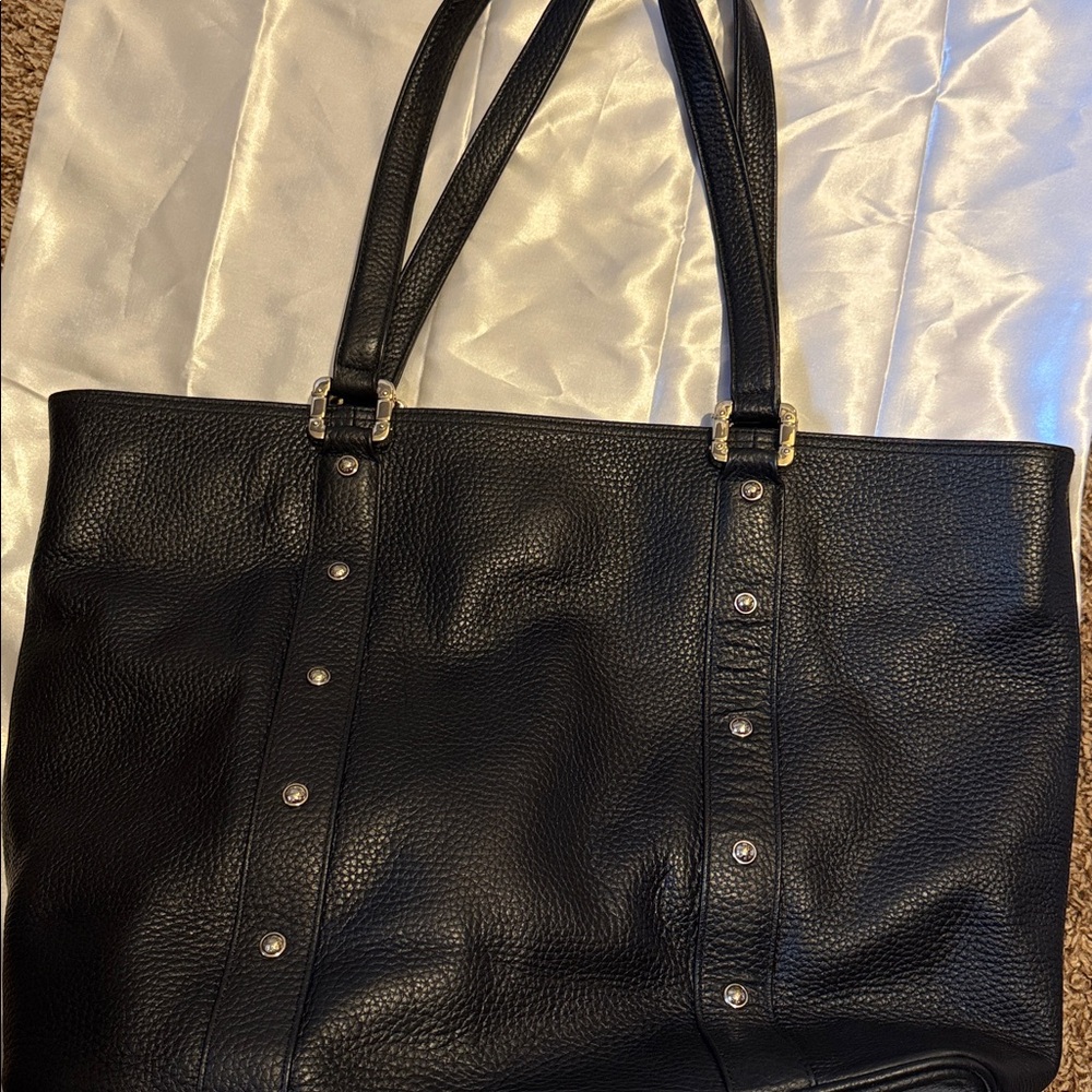 Metrocity Black Pebbled Leather Shopper Tote Bag
15 - Picture 5 of 8